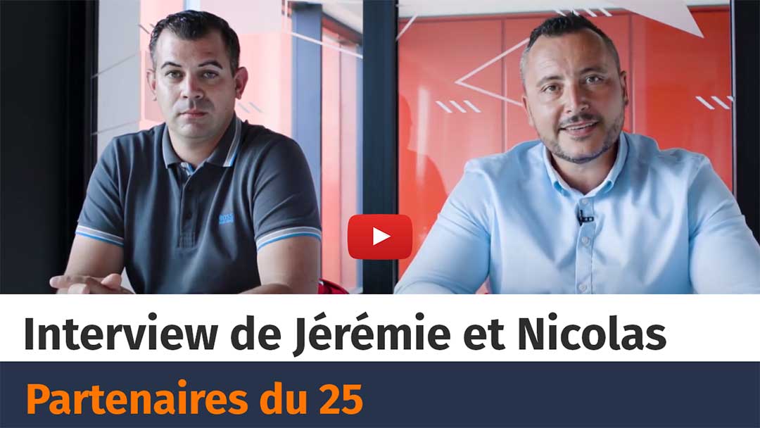 vignette vidéo youtube Jérémie Nicolas licenciés de marque plus que pro du 25